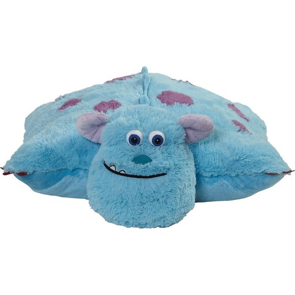 New Pillow Pets Monsters Inc 16" Sulley Stuffed Animal, Disney Monsters Universi - Picture 7 of 11
